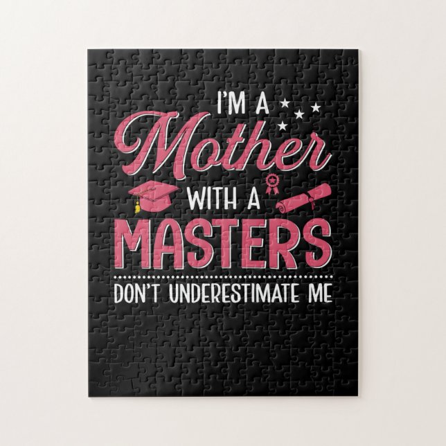 Mama Kunstmutter mit Master (Vertikal)