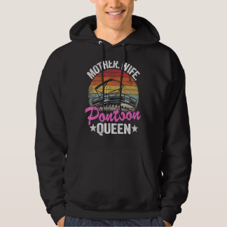 Mama Lago Maggiore Ehefrau Pontoon Queen 2 Hoodie