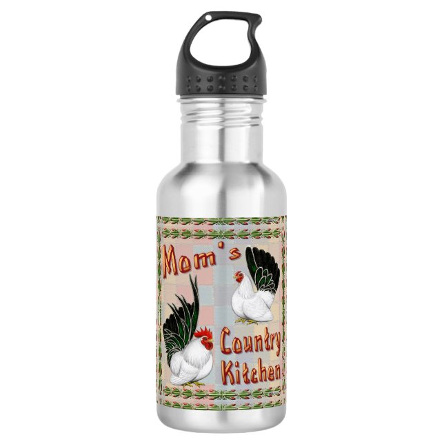 Mama Landküche Edelstahlflasche (Vorderseite)