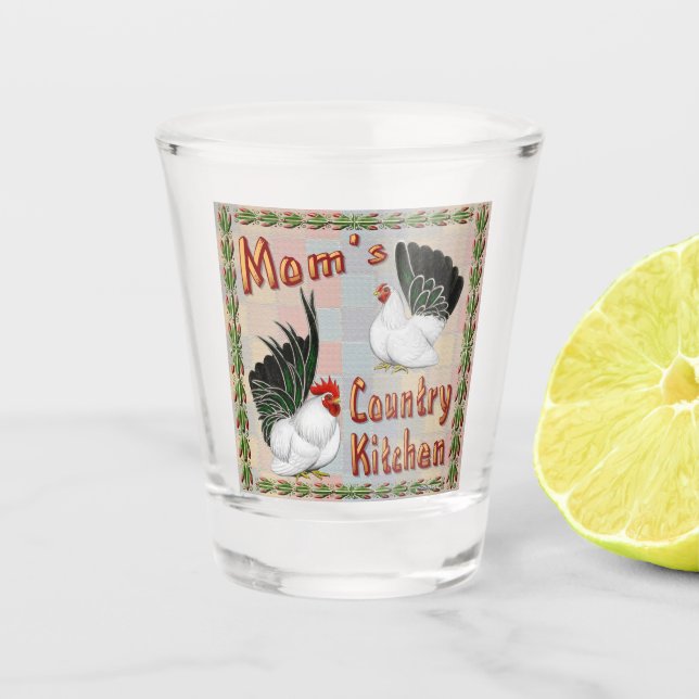 Mama Landküche Schnapsglas (Vorderseite)
