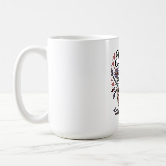 Mama läuft auf Liebe Kaffeetasse (Links)