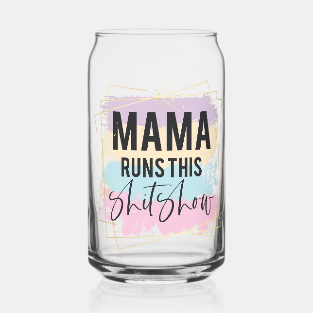 Mama läuft das dosenglas (Vorderseite)