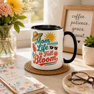 Mama-Leben in voller Blüte Hübsches Mama-Geschenk Tasse