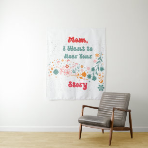 Mama-Lebensdauer-Element mit Spaß und sinnvoller G Wandteppich