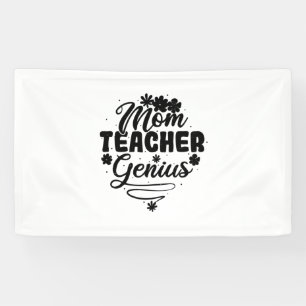 Mama Lehrerin Genius Banner