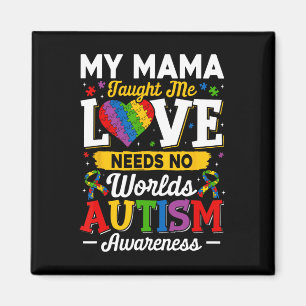 Mama lehrte mir Liebe braucht keine Worte für eine Magnet