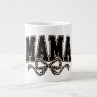 Mama Leopard Coquette Schleife – Retro Varsity Mam