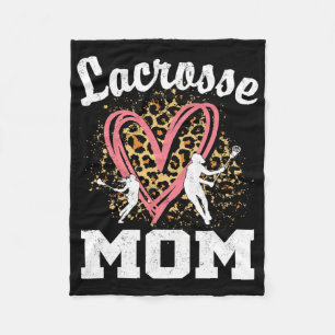 Mama Leopard Herzerreißende Mütter Tag Fleecedecke