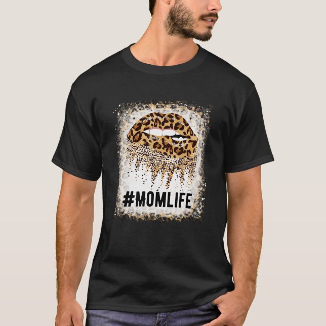 Mama Leopard  Lebensdauer T-Shirts für Moth (Vorderseite)