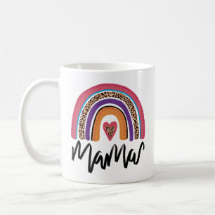 Mama Leopard Rainbow Kaffeetasse