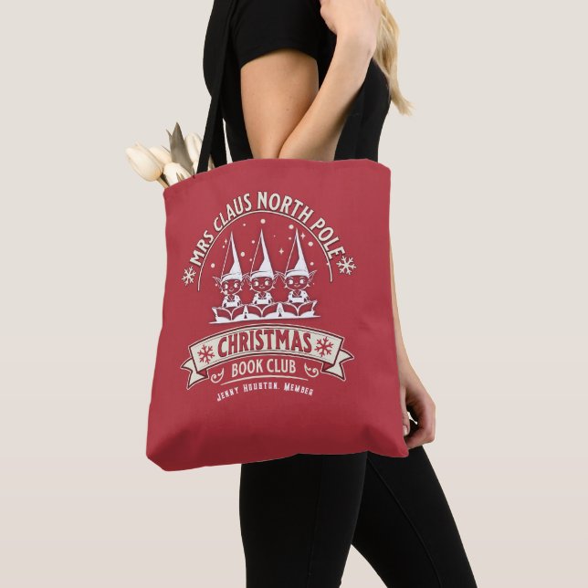 Mama Lesesaal Personalisiert Weihnachten Tasche (Von Nahem)