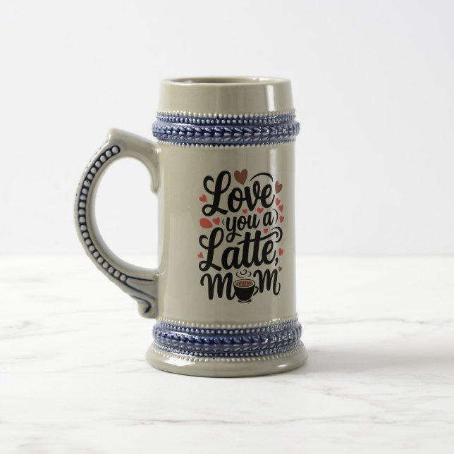 Mama Liebe Brew Bierglas (Links)