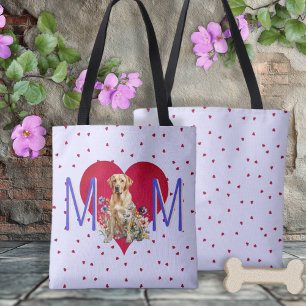 Mama Liebe Gelbe Labrador Vorlage Gesamtpaket Tasche