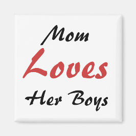 Mama Liebe ihres Kühlschrankmagnets Magnet