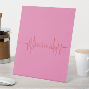 Mama Liebe Muttertagsgeschenk für das beste MAMA-T Sockelschild
