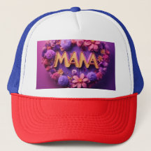 "Mama Liebe - Neon Heart with Floral Background 3D