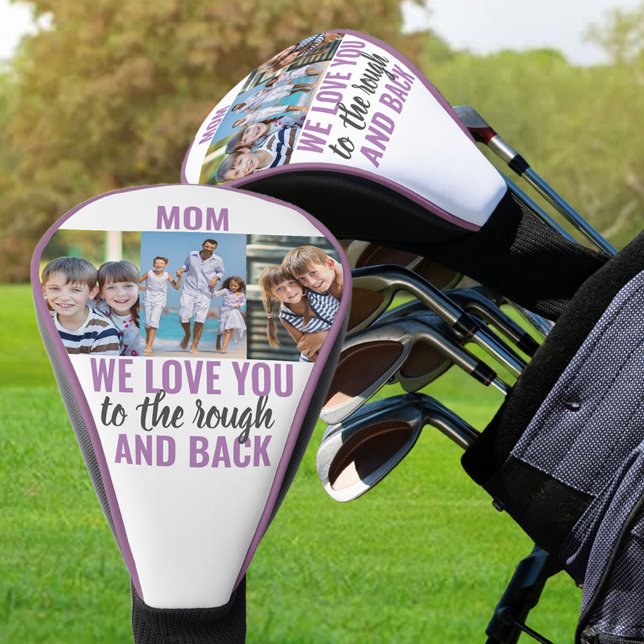 Mama Liebe Sie zu Rough and Back | 3 FOTO Golf Headcover (Von Creator hochgeladen)