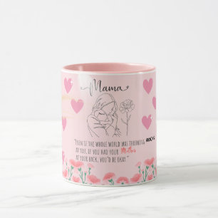 Mama-Liebe-Tasse – Herzliche Mutter und Baby Tasse