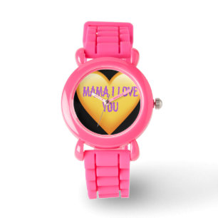 Mama Liebe Watch Armbanduhr
