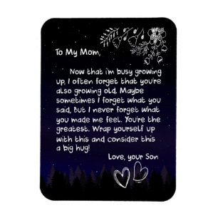 Mama Liebhaber Zu meiner Mama Liebe Sie sehr Magnet