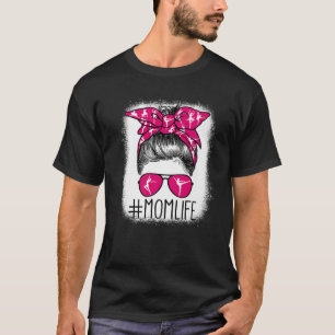 Mama Life Dance Mama Messy Bun gebleicht Frauen Mu T-Shirt