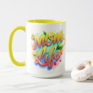 Mama Life Individuelle Name Tasse - Lemonade Inspi