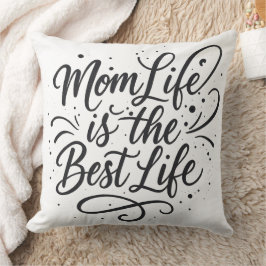 Mama Life ist das beste Leben - handgeschriebenes  Kissen