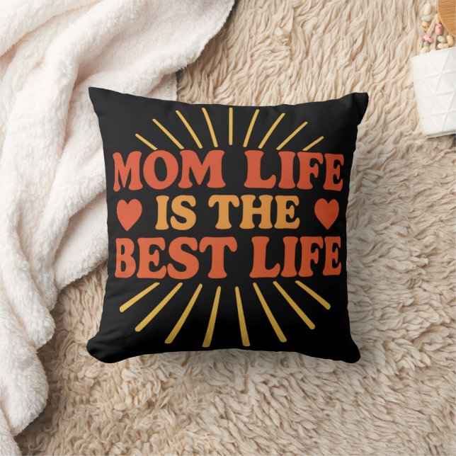 Mama Life ist das beste Leben Kissen (Decke)