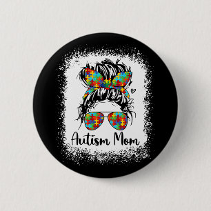 Mama Life Messy Bun Sungles Bandana Mütter Day Button