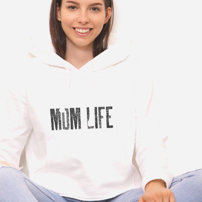 Mama Life Niedlich Hoodie (Von Creator hochgeladen)