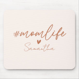 Mama Life - Rustikale Gestaltung Mousepad