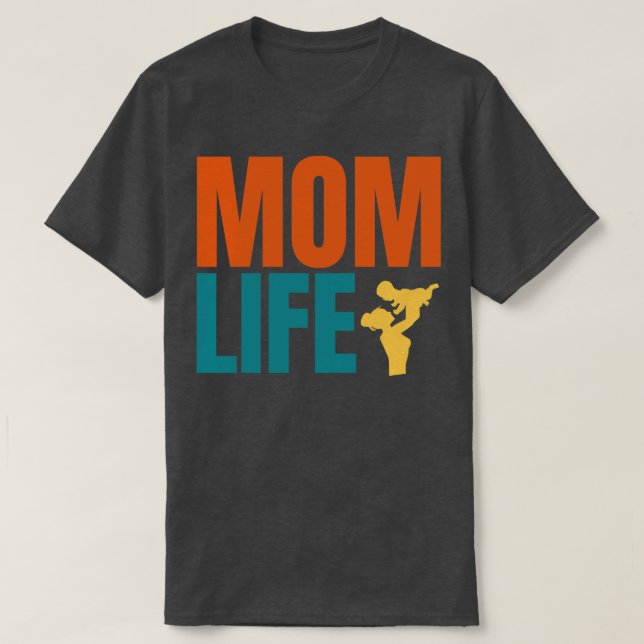 MAMA LIFE T-Shirt (Design vorne)