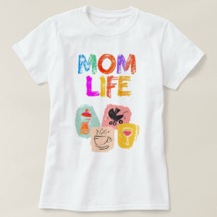 MAMA LIFE T - Shirt - Freude am Design der Mutters