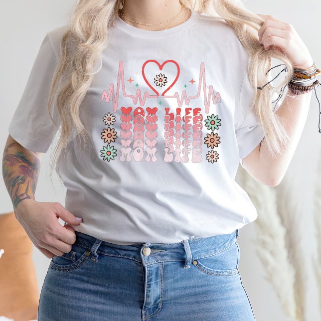 Mama Life T - Shirt, Mama tee, Mama T - Shirt (Von Creator hochgeladen)