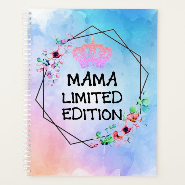 MAMA LIMITED EDITION - Blume & Kronplaner Planer (Vorderseite)