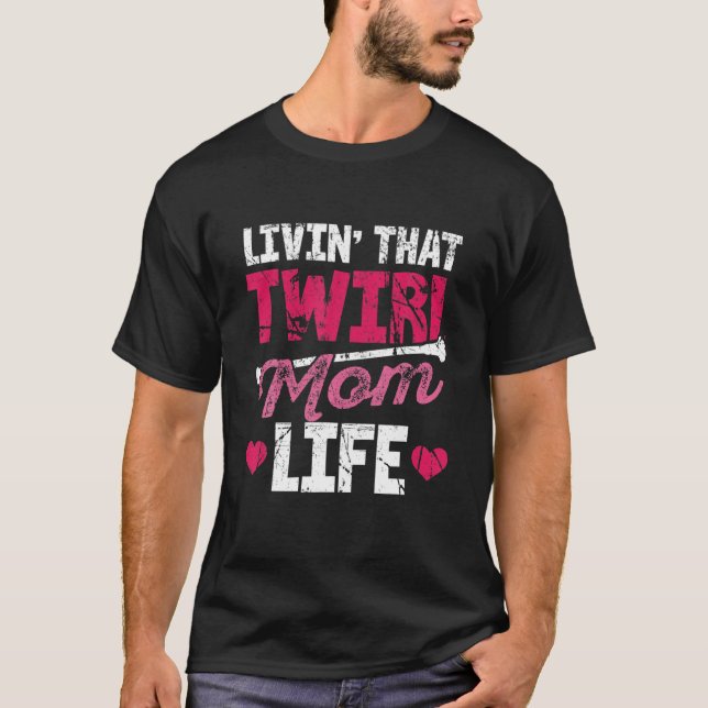 Mama Living Twirl T-Shirt (Vorderseite)