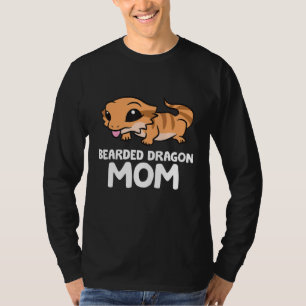 Mama Lizard Reptile Mother Bearded D T-Shirt