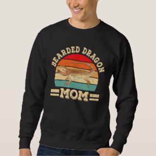 Mama Lizard Reptile Retro Women Sweatshirt