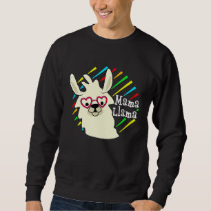 Mama Llama Matching Family niedlich Alpaca Mama Ju Sweatshirt