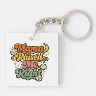 Mama M'a Élevé Correctement – Typographie Groovy R