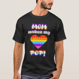 Mama macht mein Herz Pop - lustiger Pop am Muttert T-Shirt