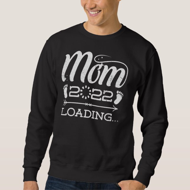 Mama Mama 2022 Ladung Muttertag Nachkommen Kinder Sweatshirt (Vorderseite)