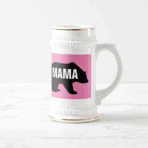 MAMA MAMA BEAR GRIZZLY BIENSTEIN BIERGLAS