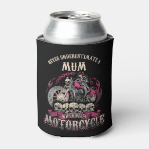 Mama Mama Biker Chick Lady Unterschätzt Motor nie Dosenkühler