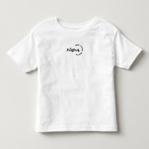 Mama- Mama, Friend Mentor Kleinkind Fine Jersey T- T-shirt