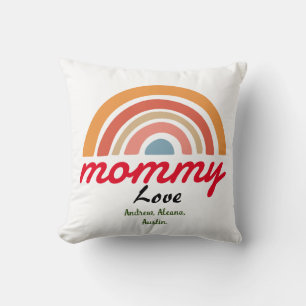 Mama-Mama-Kinder-Namen personalisieren Sitte Kissen