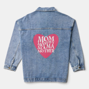 Mama Mama Mama Mutter Jeansjacke