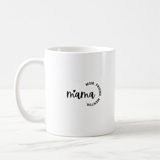 Mama-Mama, Mentor-Kids-T - Shirt Kaffeetasse (Links)