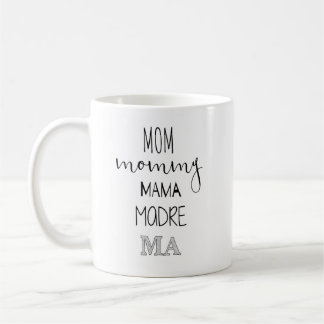 Mama-Mama-Mutter Madre Ma Mug Kaffeetasse