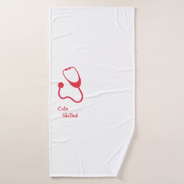 Mama, Mama, zertifizierter Krankenpflegeassistent  Badehandtuch (Badehandtuch)